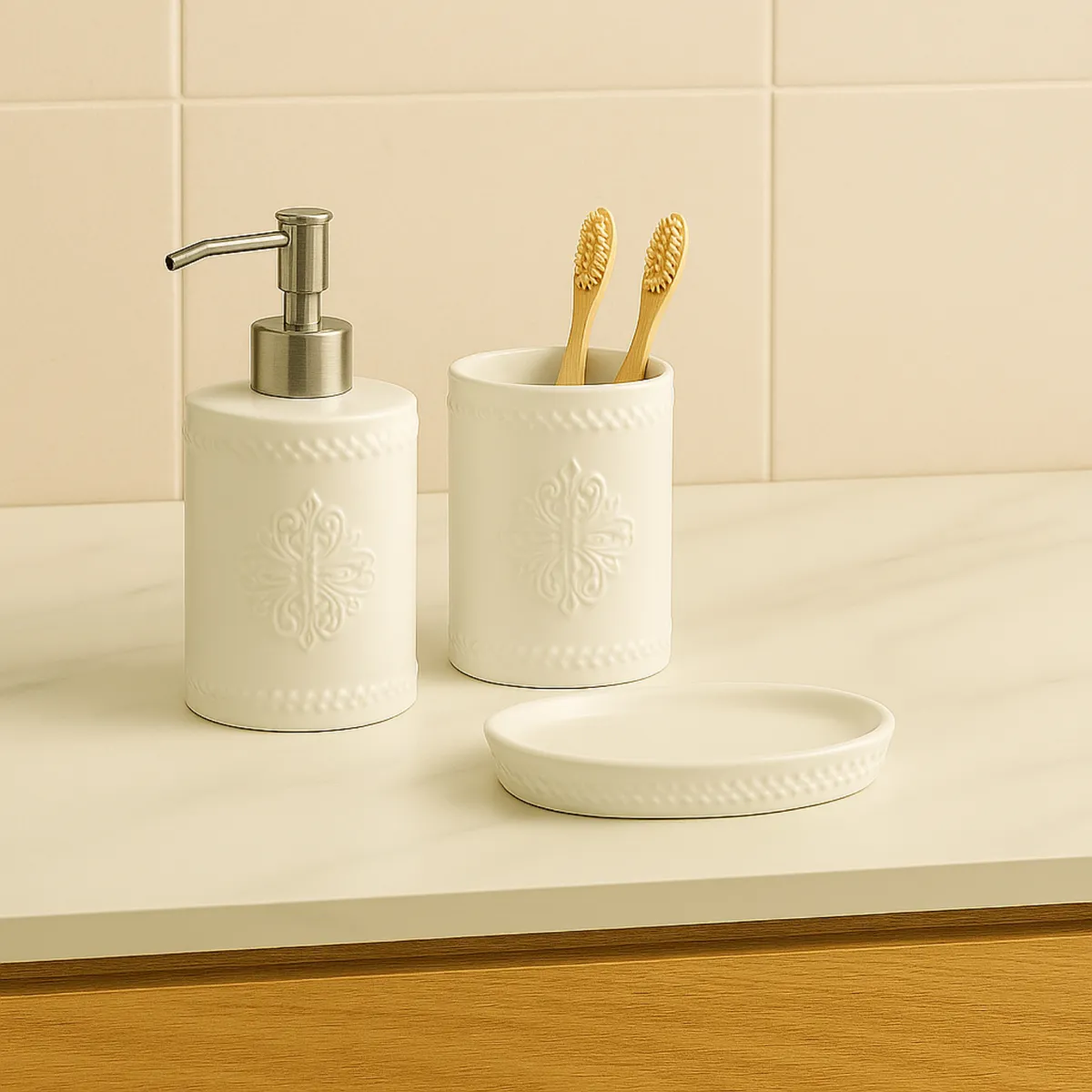 SET ACCESORIOS BAÑO